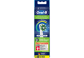 ORAL-B CrossAction CleanMaximiser 6 PCS - Aufsteckbürsten (Weiss)